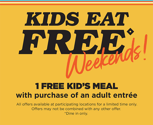 Kids Eat Free Each Weekend in May at Hooters