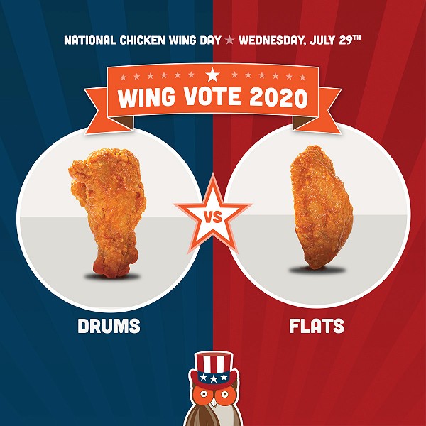 Get 10 Free Boneless Wings When You Buy 10 Wings on National Chicken Wing Day