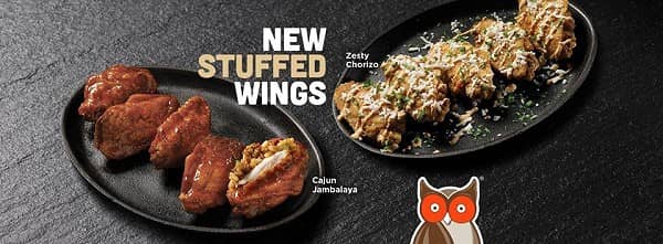 Hooters Officially Launches New Stuffed Wings