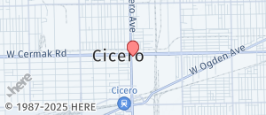 Location of Hooters of Cicero on a map