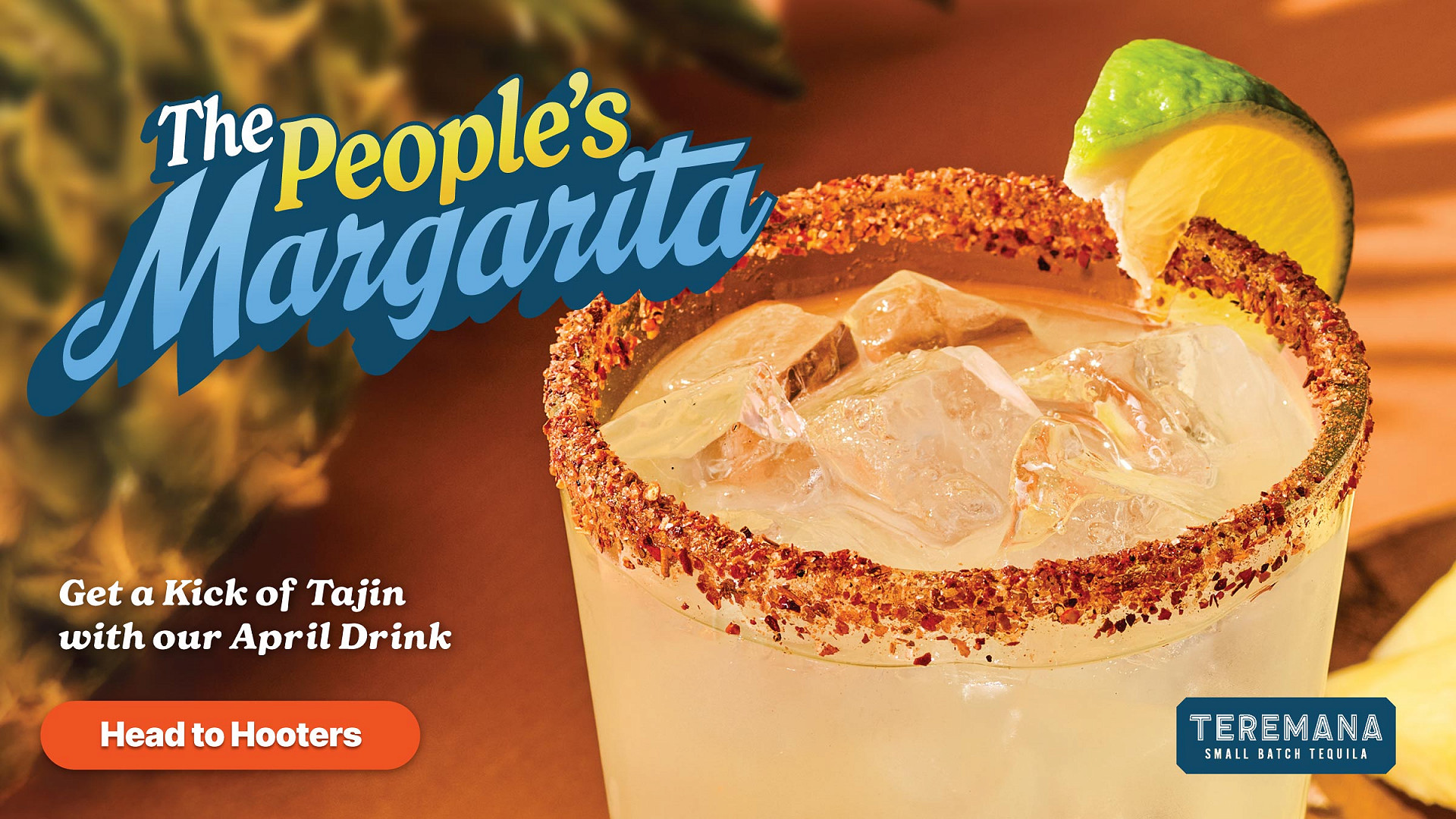 April Drink of the Month | The People's Margarita | Made with Teremana Tequila